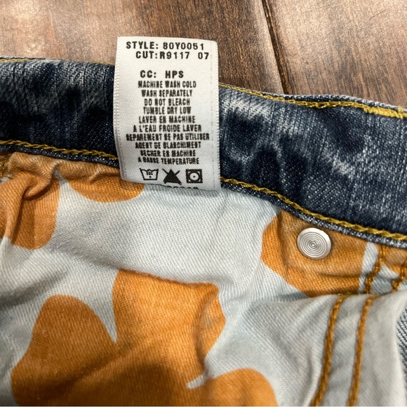 Lucky Brand Jeans Short Inseam Women’s Size 6/28 Blue Made in America - Picture 10 of 11